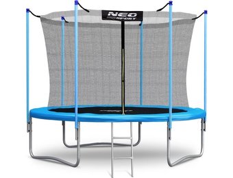 Trampoline - 305cm - met net & ladder - blauw