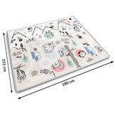 Speelmat foam - 180x150x1,5 cm - antislip - thema winter