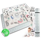 Speelmat foam - 180x150x1,5 cm - antislip - thema winter