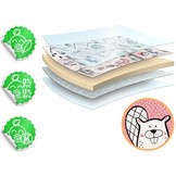 Speelmat foam - 180x150x1,5 cm - antislip - thema winter