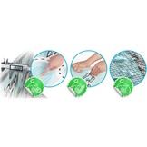 Speelmat baby -180x150x1,5 cm - dubbelzijdig - oprolbaar