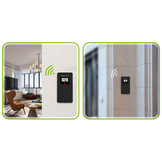 Weerstation - met buitensensor - kleuren display - 16x3x11,5 cm
