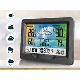 Weerstation - met buitensensor - kleuren display - 16x3x11,5 cm