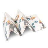 Speelmat foam - 200x150x1 cm - dubbelzijdig - thema auto