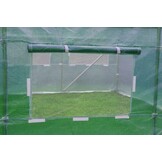 Kweektent buitenhoes - 2x3,5 m - 7m2 oppervlakte - met ritssluiting - vervangingszeil - groen