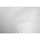 Kweektent buitenhoes - 3x6 m - 18m2 oppervlakte - met ritssluiting - vervangingszeil - wit