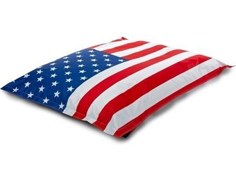 Zitzak - beanbag - Amerikaanse vlag - zonder vulling