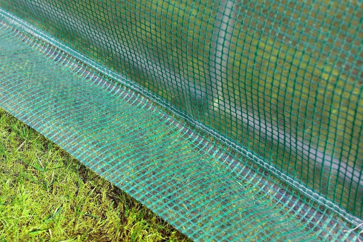 Kweektent buitenhoes - 2x3,3 m - 6m2 oppervlakte - met ritssluiting - vervangingszeil - groen