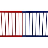 Koppelstukken kinder hekken - connectors voor houten kinder hekken - 8x 90° verbinding + 8x rechte verbinding