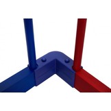 Koppelstukken kinder hekken - connectors voor houten kinder hekken - 8x 90° verbinding + 8x rechte verbinding