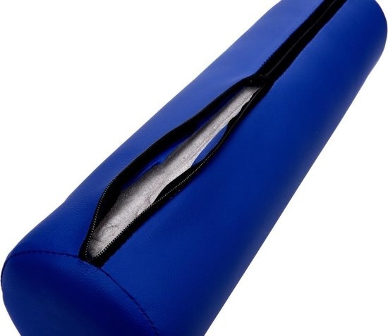 Massage roller - blauw kleur - 55x14,5 cm