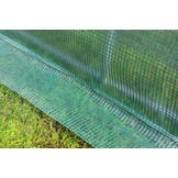 Kweektent buitenhoes - 2x4,5 m - 9m2 oppervlakte - met ritssluiting - vervangingszeil - groen