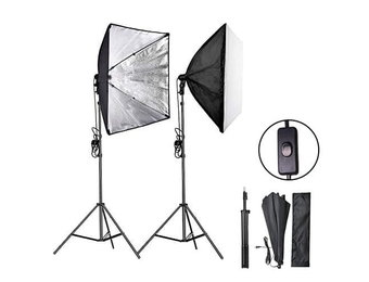 Softbox fotografie - met statief - antislip
