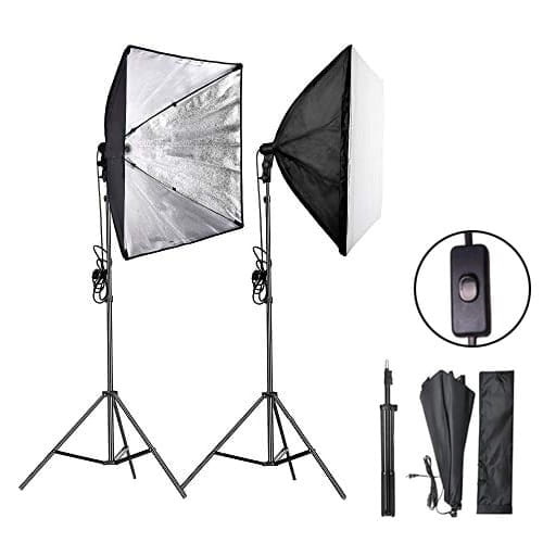 Softbox fotografie - met statief - antislip