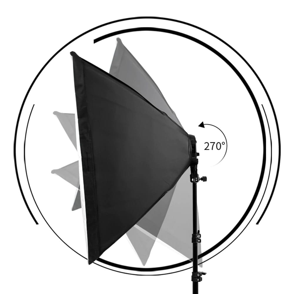 Softbox fotografie - met statief - antislip