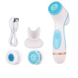 Gezichtsmassage apparaat - blauw - ergonomisch