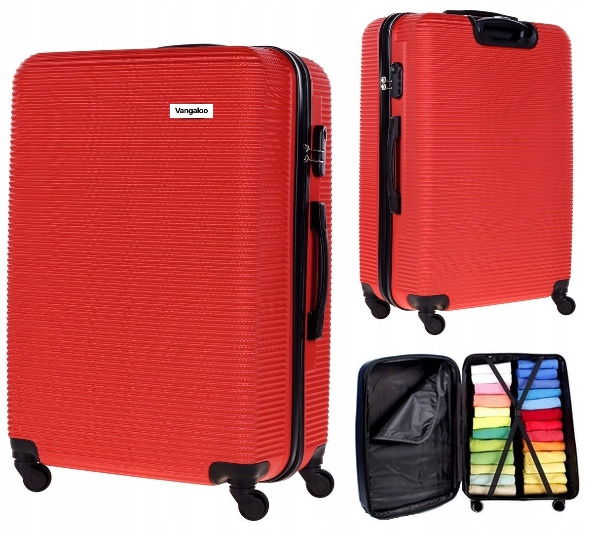 Reiskoffer - rood - 65 L