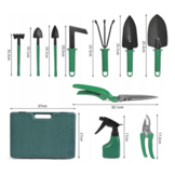 Tuingereedschappen set - 10 stuks