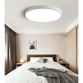 Ronde plafondlamp - dun - rond - wit - 24w