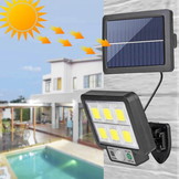 Solar tuinverlichting -  bewegingssensor - afstandsbediening -