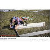 Moestuinbak - incl. zaden - 150x150x18cm - 405L