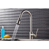 Keukenkraan uittrekbaar - 83 cm slang - chroom