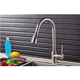 Keukenkraan uittrekbaar - 83 cm slang - chroom