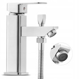 Douche mengkraan - met handdouche - chroom