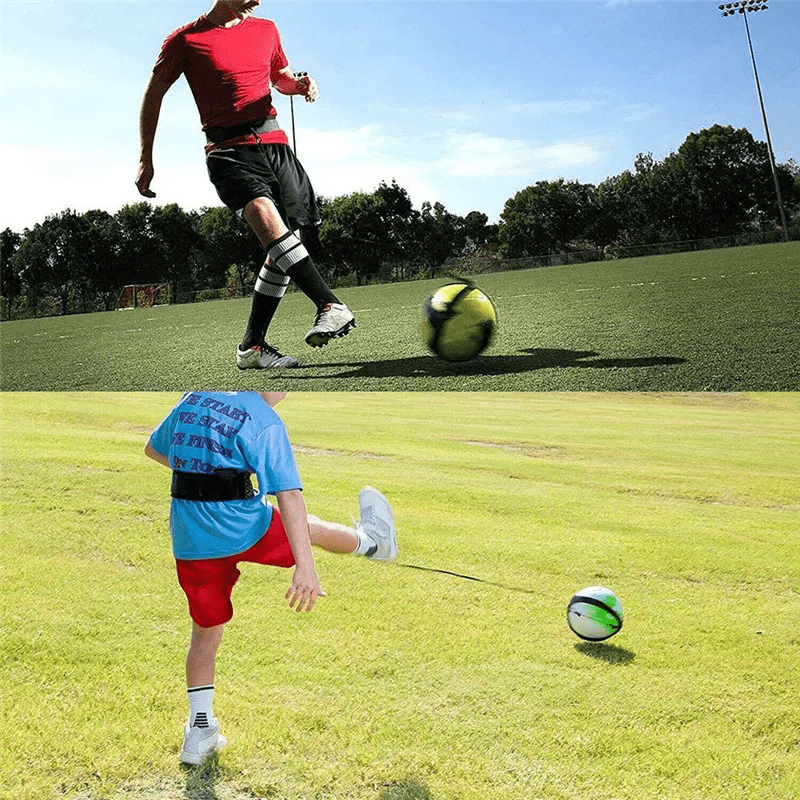 Pass trainer trainingsband aan de bal verstelbaar