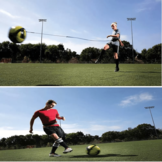 Pass trainer trainingsband aan de bal verstelbaar