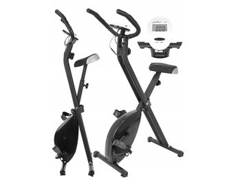 Inklapbare fietstrainer - zwart - 7 niveaus