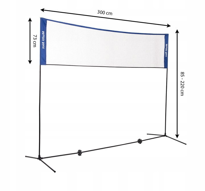 Badminton net - tennisnet - volleybalnet
