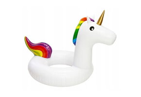 Eenhoorn luchtbed om te zwemmen, cirkel 80 cm