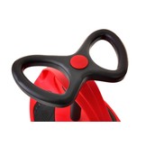 Wiggle car - wiebelauto - met LED-verlichte wielen - rood