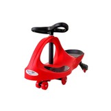 Wiggle car - wiebelauto - met LED-verlichte wielen - rood