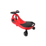 Wiggle car - wiebelauto - met LED-verlichte wielen - rood