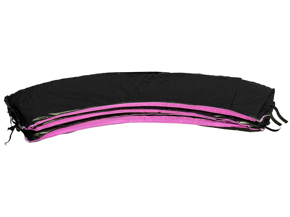 Trampoline net - binnenrand - 366 cm - zwart & roze
