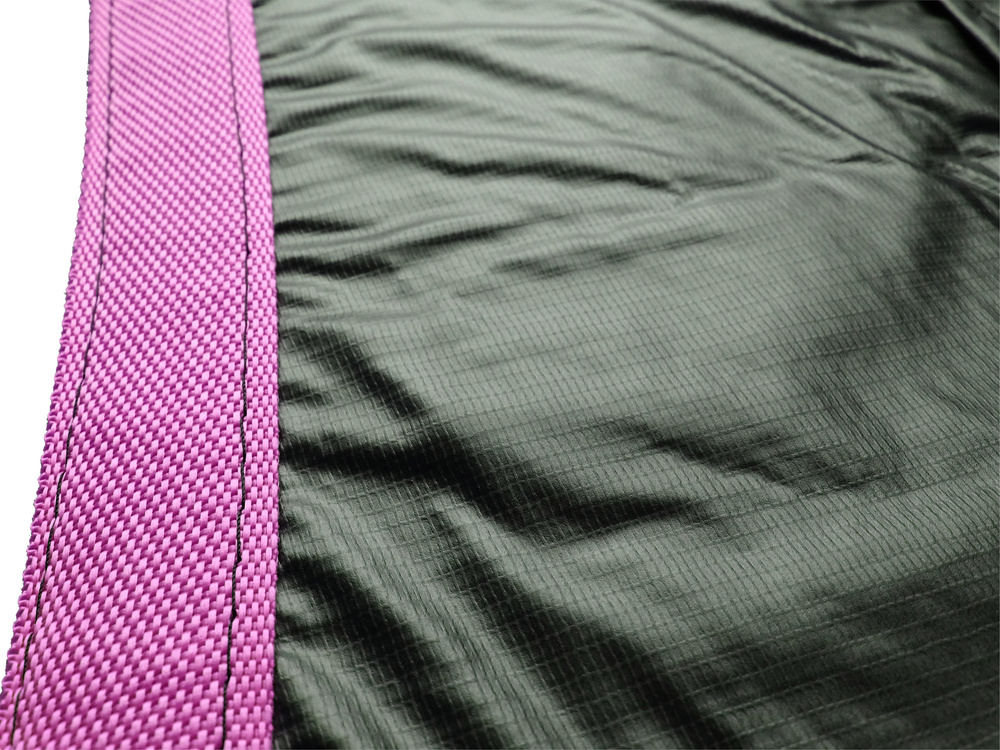 Trampoline net - binnenrand - 366 cm - zwart & roze