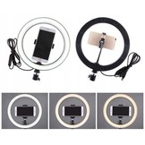 Ringlamp - Kleur licht warm, natuurlijk, koud - roterend statief