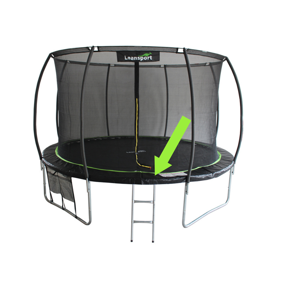 Viking Choice Trampoline net binenrand 244 cm zwart & groen VC
