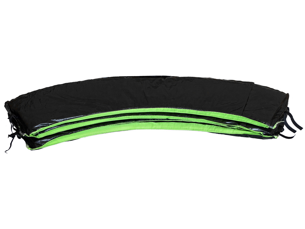 Trampoline net - binenrand - 244 cm - zwart & groen