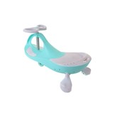 Wiggle car - wiebelauto - met LED-verlichte wielen - groen