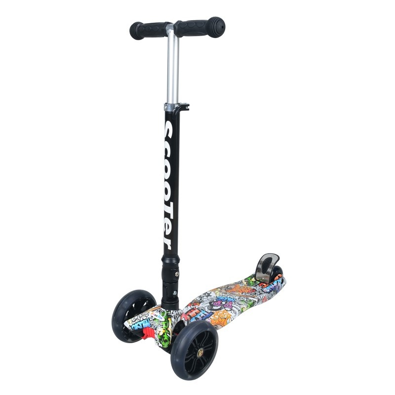 Mini micro step - zwart - leeftijd 3+