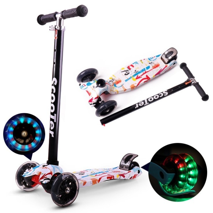 Mini micro step - zwart - leeftijd 3+