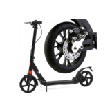 Step met schokbrekers en schijfremmen - zwart - tot 100 kg