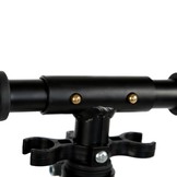 Step met schokbrekers en schijfremmen - zwart - tot 100 kg