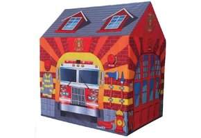 Kinder speeltent - brandweer - 102x72x95 cm