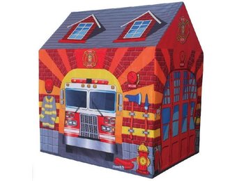 Kinder speeltent - brandweer - 102x72x95 cm