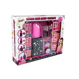 Kinder make up set - 6 delingen - roze & zwart