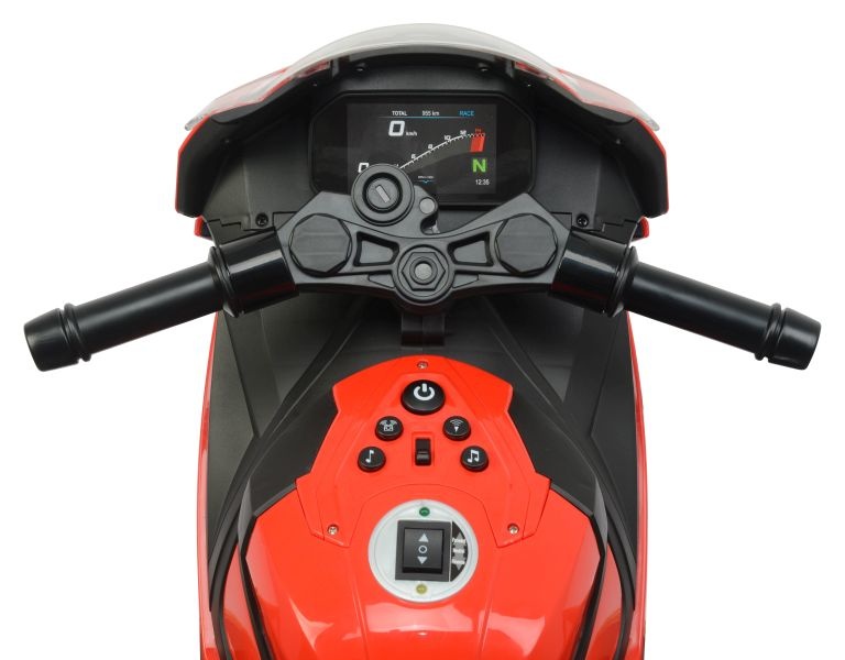 BMW S1000 RR mini kindermotor - rood - leeftijd: 1 tot 3 jaar